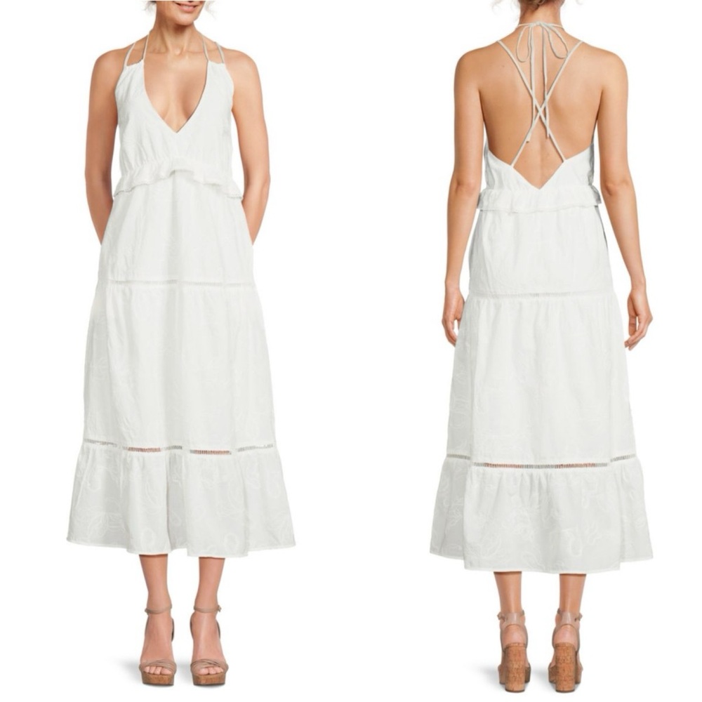 Lost + Wander Freesia Whisper Midi Dress